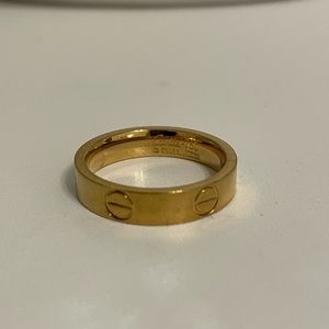Cart gold ring look alike